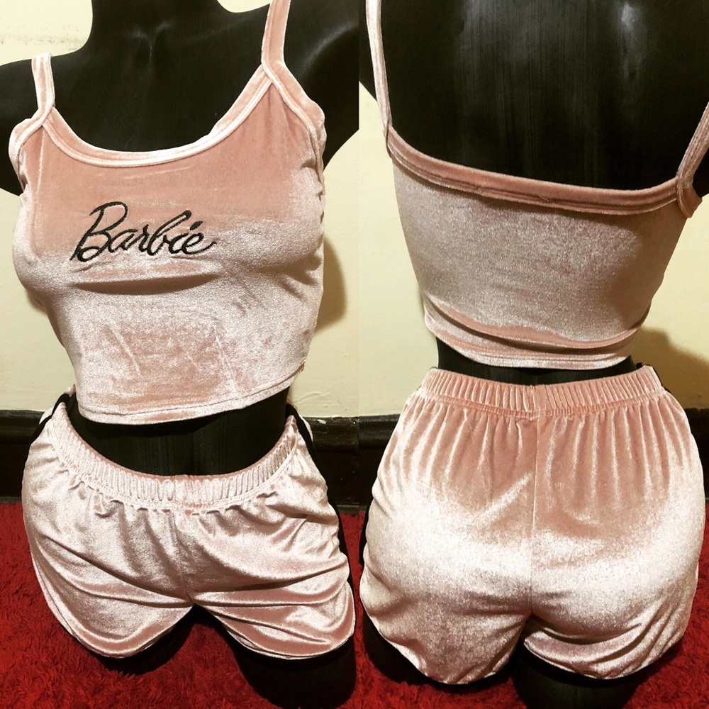 Barbie dreams short and tank set
